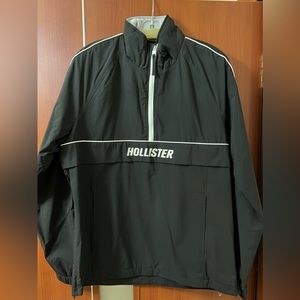 Mens Hollister half-zip jacket
